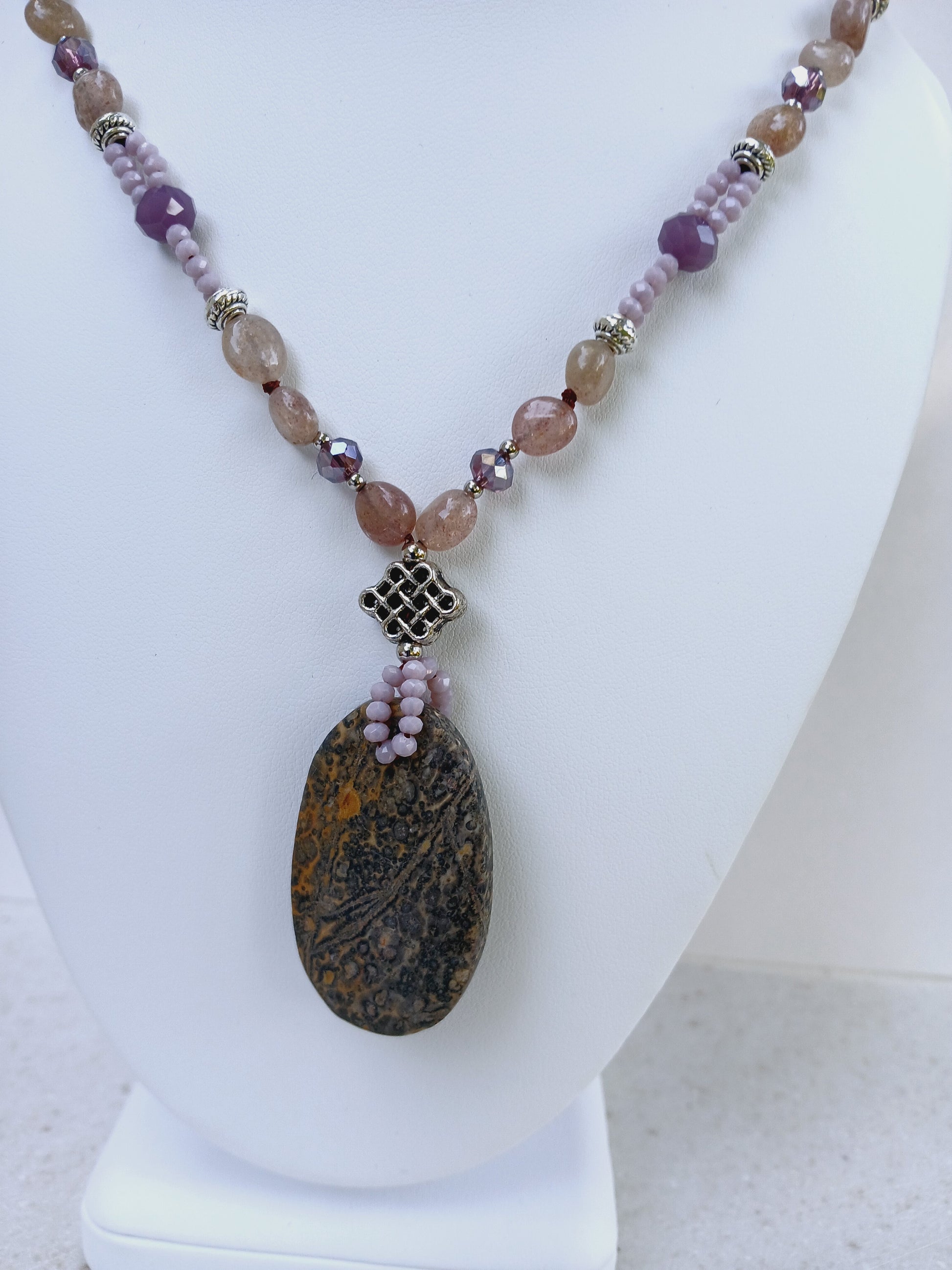 Amazonite, African Turquoise, Jasper Necklace