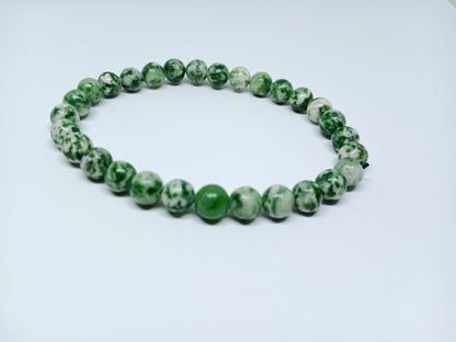 Green Spot Jasper Bracelet