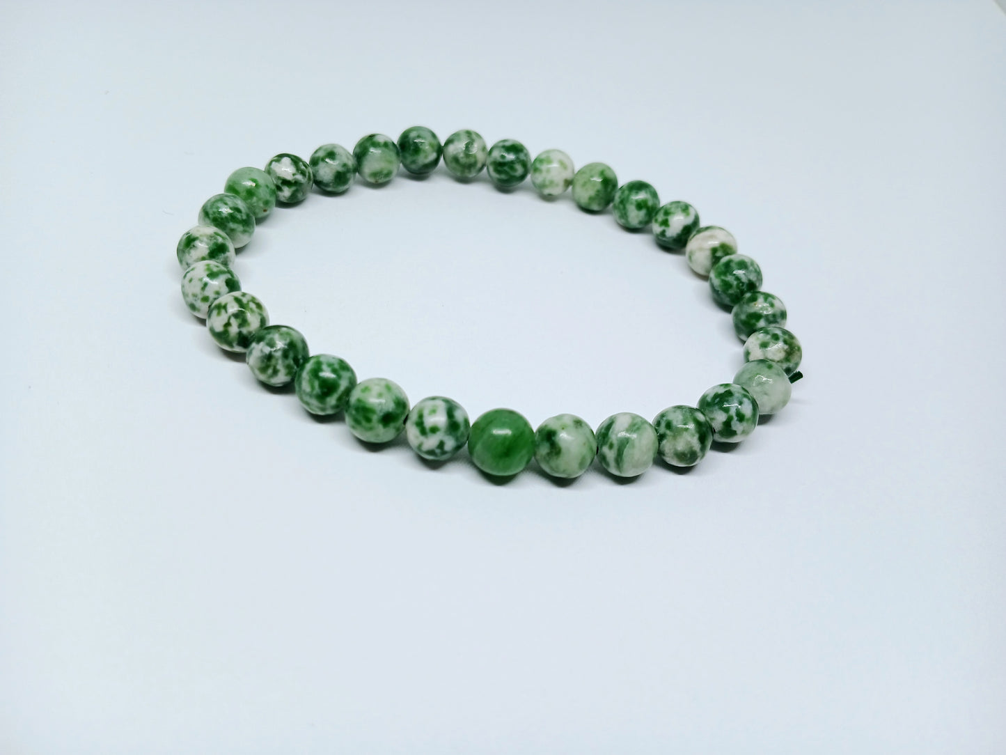Green Spot Jasper Bracelet