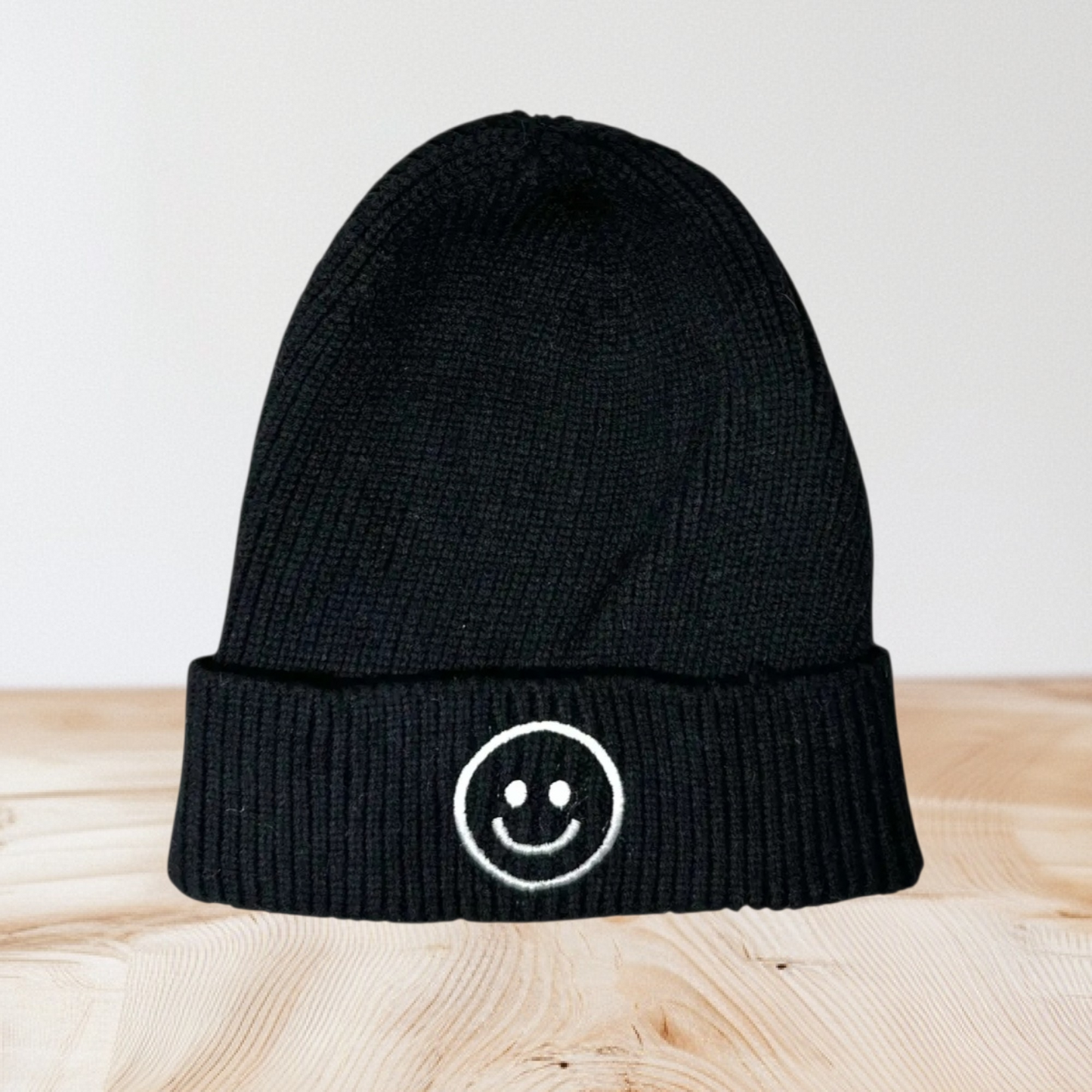 Trendy Smiley Face Beanie  Hat