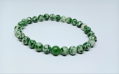 Green Spot Jasper Bracelet