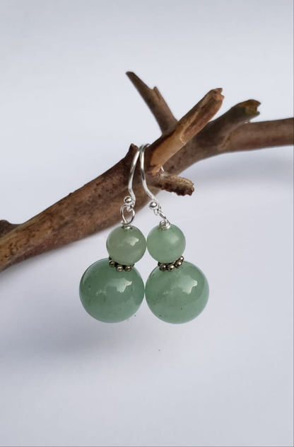 Green Aventurine Earrings