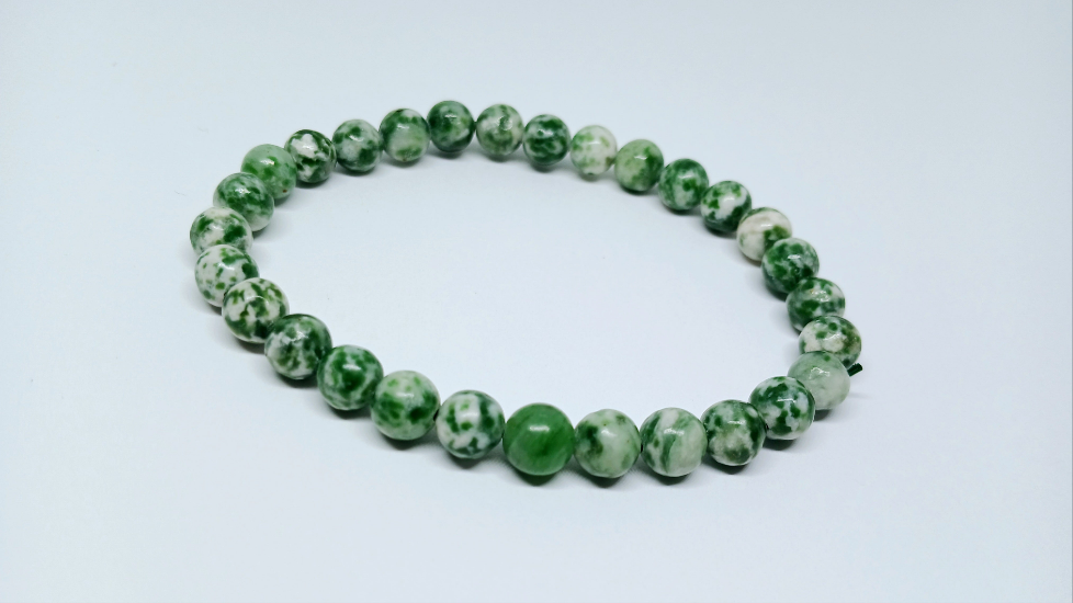 Green Spot Jasper Bracelet