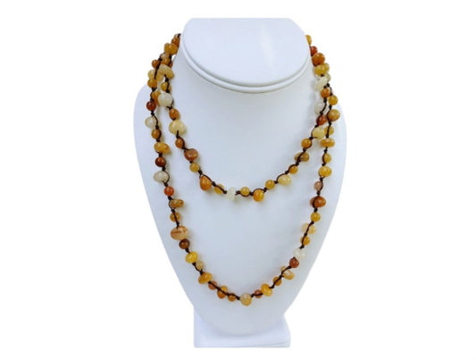Yellow Jade Necklace