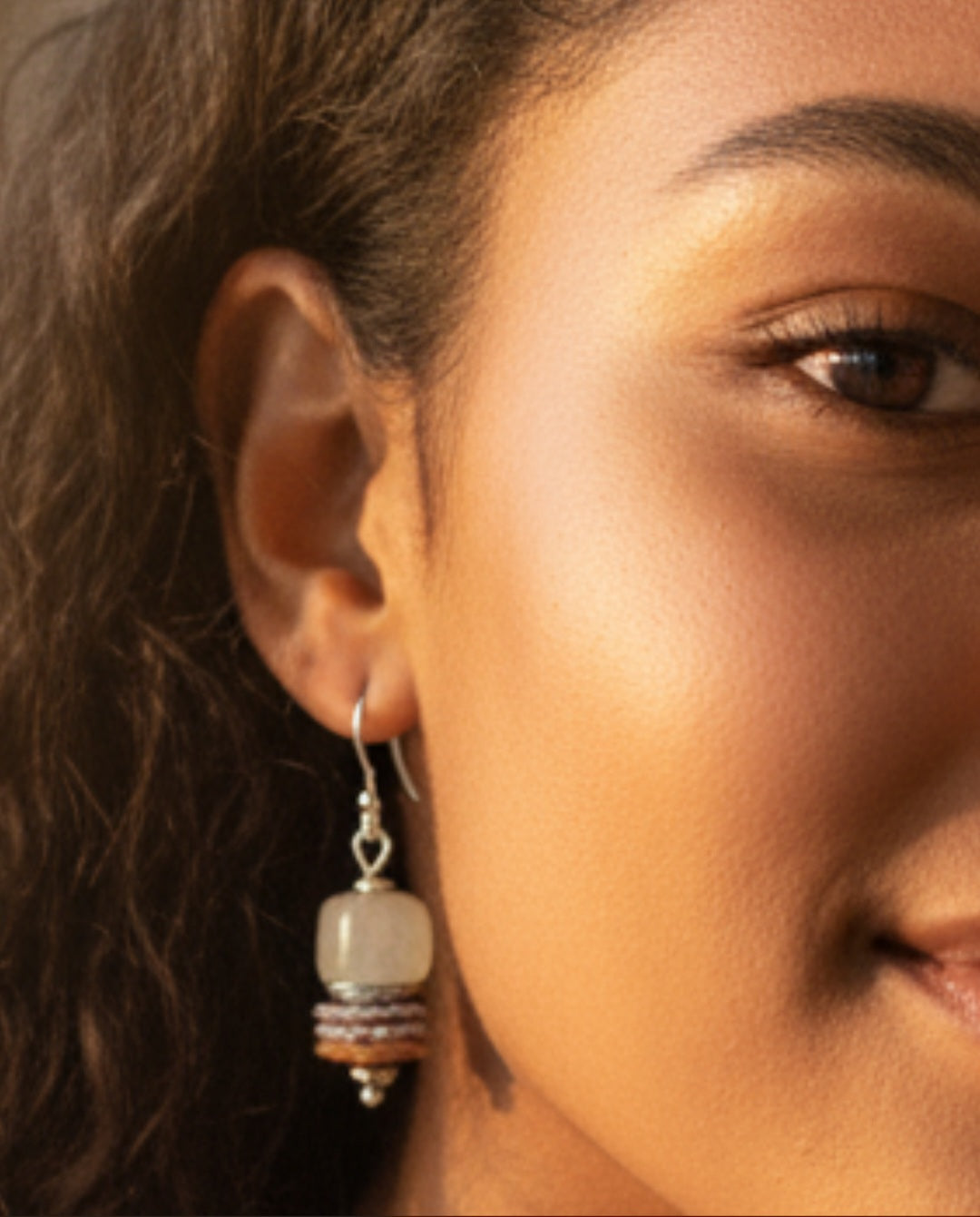 Yellow Minimalist Morganite Earrings featuring 8mm pectin scallop shell design set in sterling silver, perfect for women who love delicate summer jewelry. These dainty earrings add a soft pop of color and elegant charm to any outfit, ideal for casual wear or special occasions. Lightweight and stylish, they make a thoughtful gift for birthdays, anniversaries, or seasonal celebrations. A beautiful blend of natural inspiration and minimalist fashion.