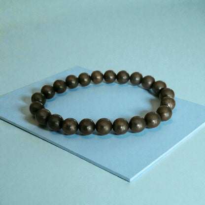 Good Luck Pyrite Bracelet featuring handmade crystal beads designed to attract abundance and positive spiritual energy. This unisex bracelet combines shimmering pyrite stones with artisanal craftsmanship, making it a meaningful gift for both women and men. Lightweight and stylish, it promotes confidence, prosperity, and protection. Perfect for everyday wear or meditation, this abundance bracelet blends healing properties with modern boho jewelry aesthetics.
