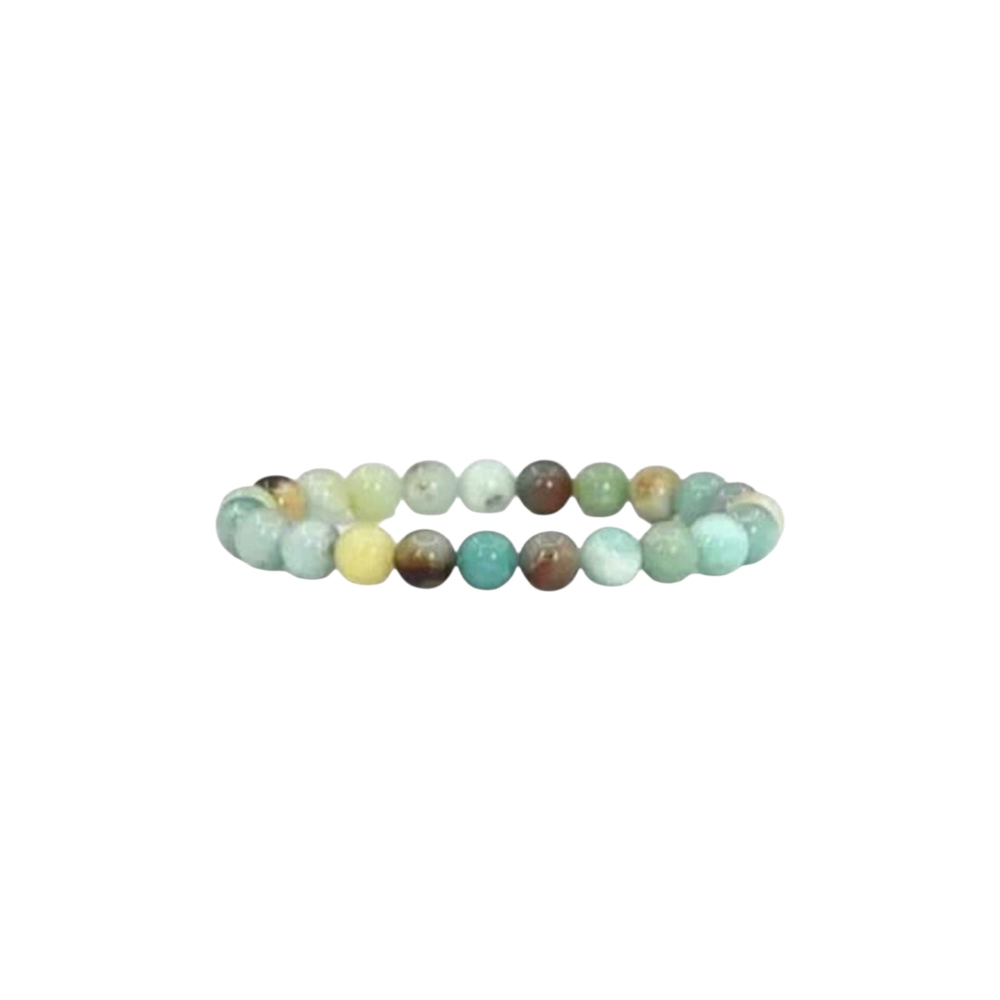Crystal Handmade Beaded Amazonite Bracelet featuring natural stones crafted into a chakra lucky charm bracelet for both women and men. This spiritual energy jewelry combines soothing amazonite beads known for calming and balancing properties with artisanal beadwork. Lightweight and versatile, it makes a meaningful gift for anyone seeking positive energy, healing, and style. Perfect for everyday wear or meditation, blending natural beauty with holistic wellness.