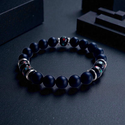 Handcrafted Onyx Bracelet for Men featuring yak bone, natural stone, and black lava beads. This minimalist Tibetan protection bracelet offers spiritual grounding and energy balance. Stylish yet meaningful, the black charm jewelry makes a unique handmade gift for men. Ideal for daily wear or special occasions, it combines tradition and modern design. Perfect men’s accessory for wellness, mindfulness, and style.