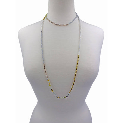 Minimalist Amazonite Hematite Necklace featuring a delicate handmade design with calming amazonite and grounding hematite gemstones. This women’s gemstone jewelry piece blends natural beauty with boho chic style, perfect for layering or wearing alone. Lightweight and versatile, it’s an ideal gift for her on birthdays, holidays, or special occasions. Combining spiritual energy with understated elegance, this necklace adds a peaceful, earthy touch to any modern outfit.