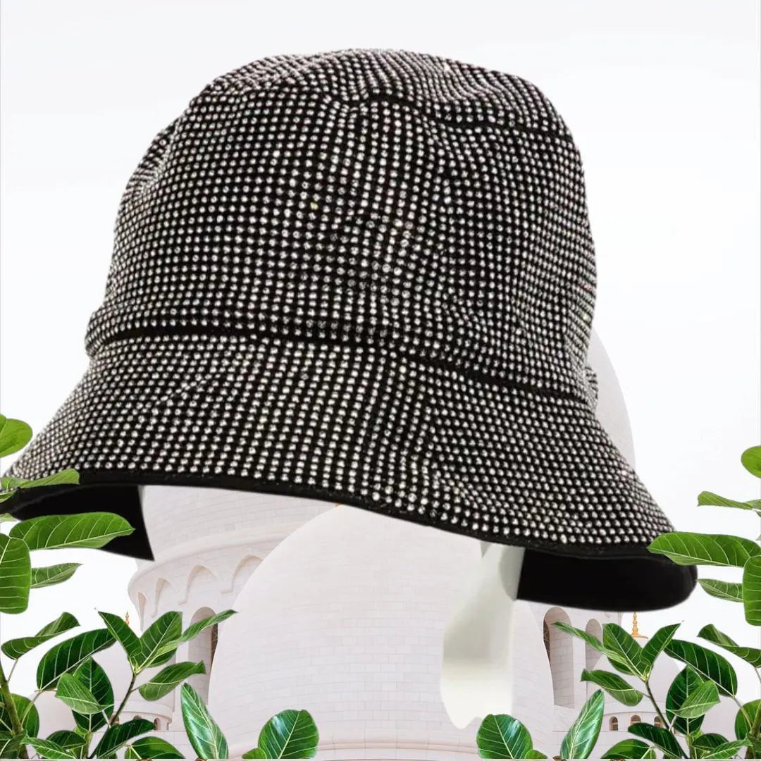 Stylish Rhinestone Bucket Hat designed for men and women, featuring sparkling rhinestones that add glamour and shine to fall and winter outfits. This trendy unisex hat is perfect for festivals, parties, and everyday wear, combining fashion with comfort. Made with quality materials for durability and a comfortable fit, it’s an eye-catching accessory that elevates any casual or festive look. Ideal gift for anyone who loves stylish, statement headwear.