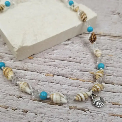 Double layer starfish anklet featuring delicate Miyuki beads, perfect for boho summer jewelry lovers. This adjustable handmade beach anklet combines coastal charm with vibrant colors, ideal for beach vacations, festivals, and everyday wear. A thoughtful gift for her, adding playful seaside vibes and lightweight comfort to any outfit. Stylish and versatile, it’s a must-have accessory for summer and ocean-inspired fashion