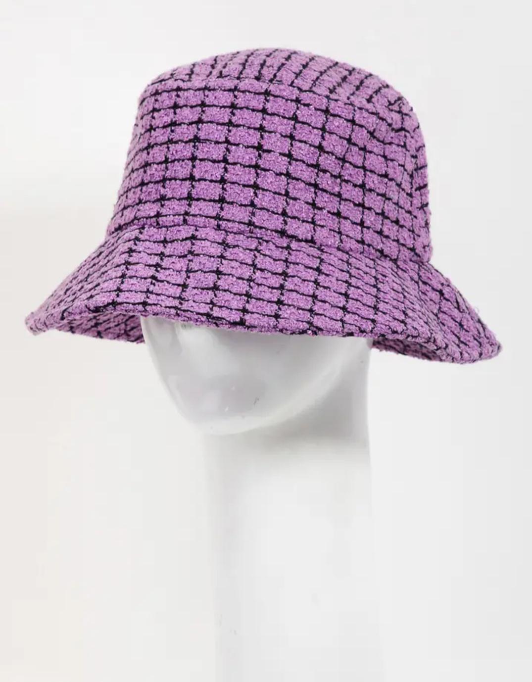 Checkered Print Bucket Hat – Lightweight Unisex Summer Sun Hat