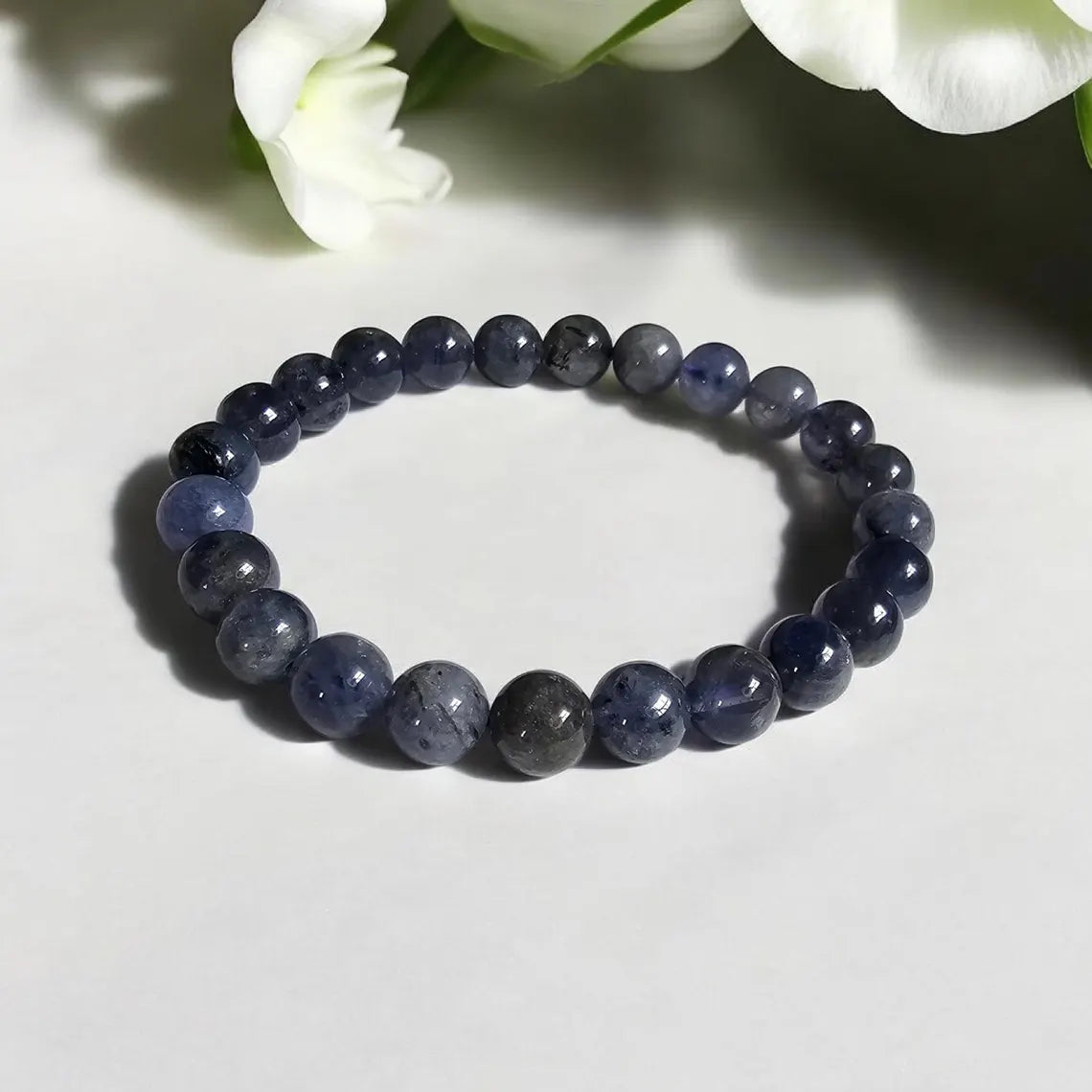 Natural Lolite Bracelet