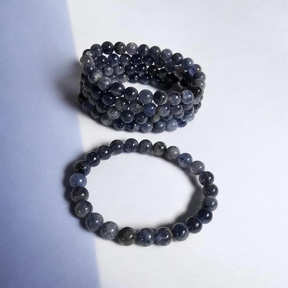 Natural Lolite Bracelet