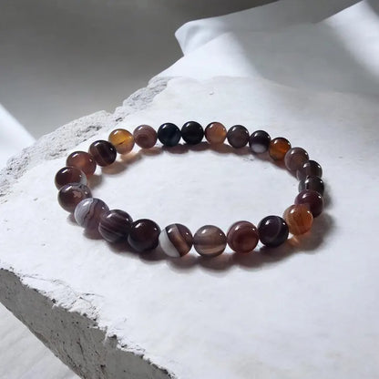Botswana Agate Stretch Bracelet