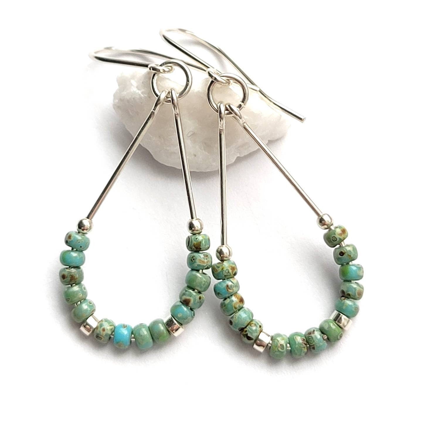 Turquoise  Dangle Earrings