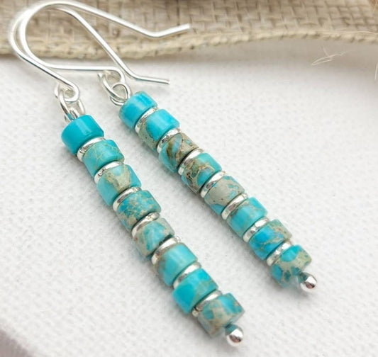 Turquoise Long Earrings