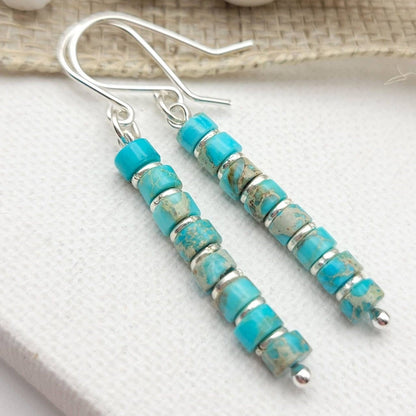 Turquoise Long Earrings
