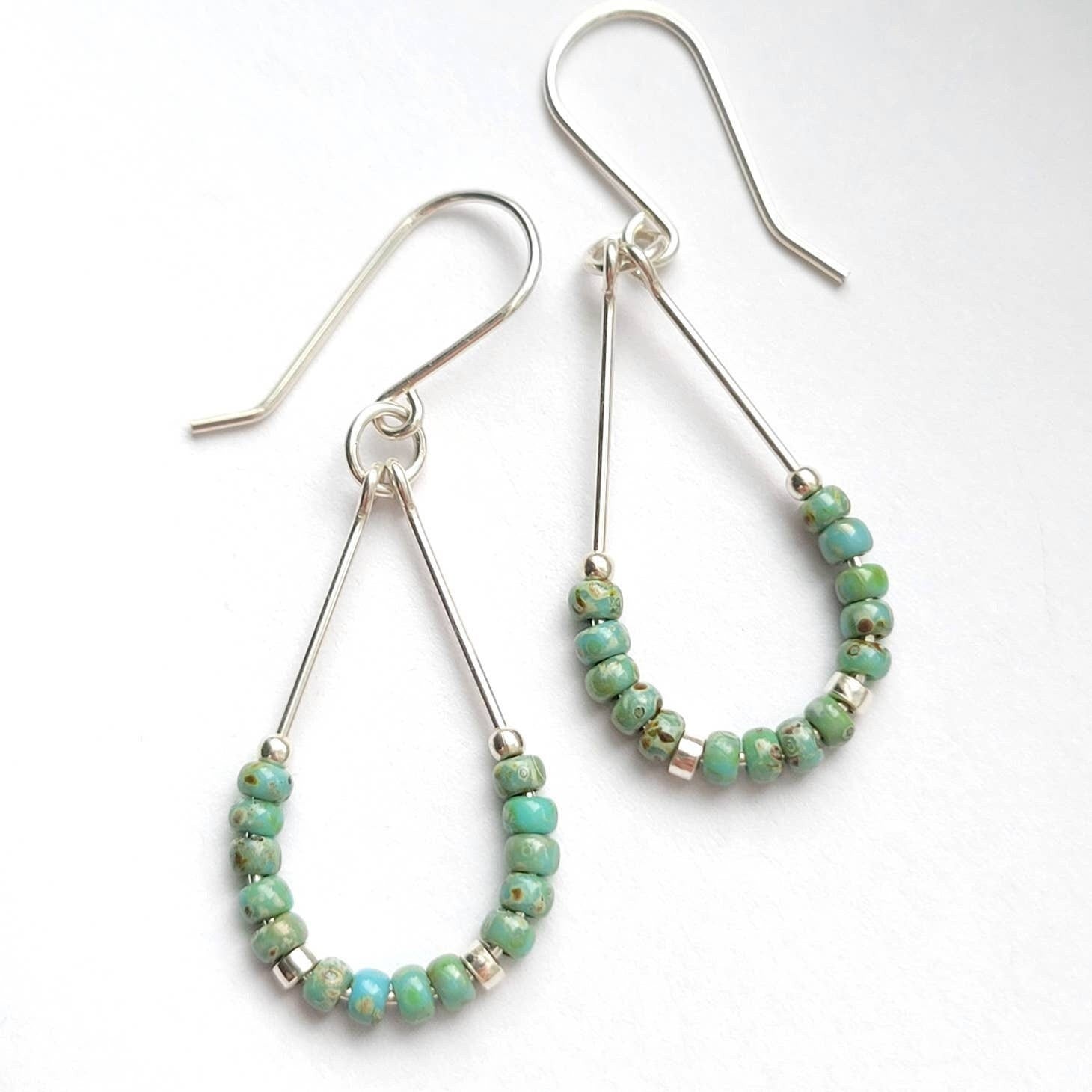 Turquoise  Dangle Earrings