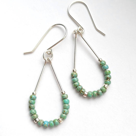 Turquoise  Dangle Earrings