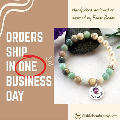 Agate Freshwater Pearl Bracelet designed as an inspirational healing accessory for women, combining green agate stones with delicate freshwater pearls. This empowering zodiac jewelry piece promotes balance, positivity, and emotional strength, making it a thoughtful gift for her. Perfect for daily wear or special occasions, the bracelet blends natural beauty with meaningful symbolism. Stylish and versatile, it complements both casual and elegant outfits.