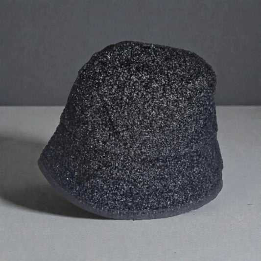 Black Fur Bucket Hat