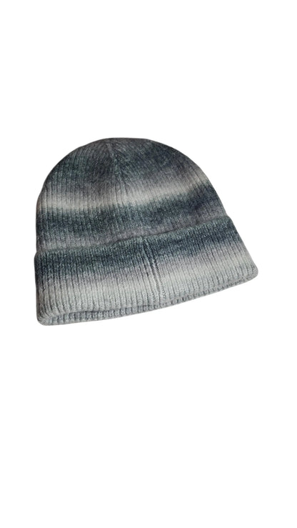 Stripe Gray Knit Hat