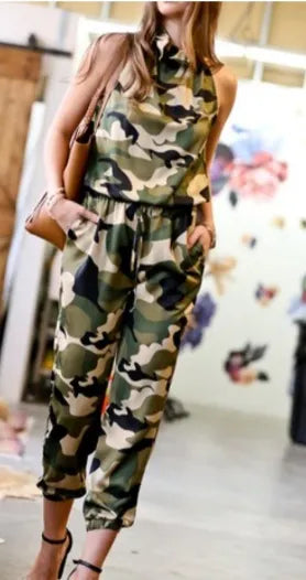 CAMO JUMPSUIT GREEN